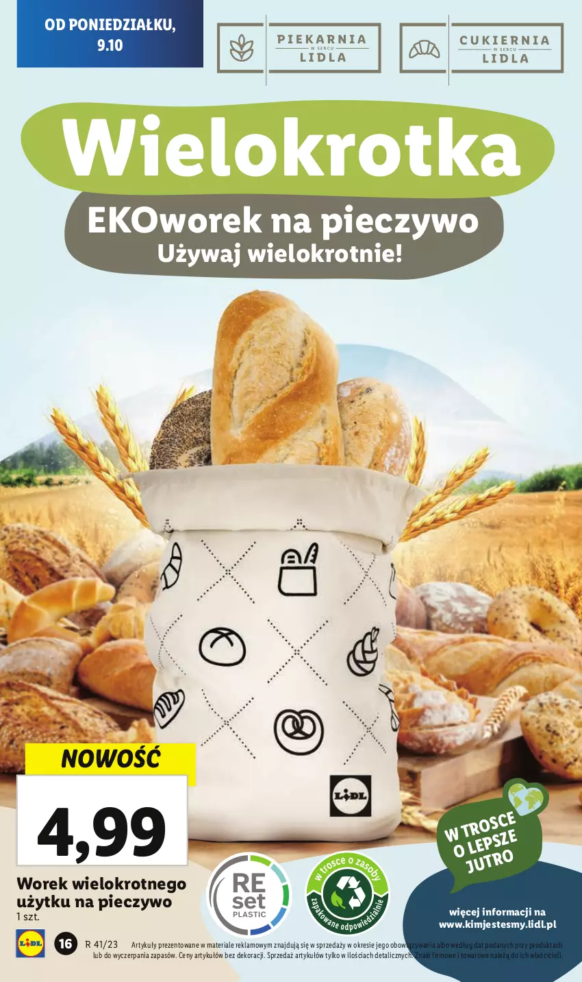 Gazetka promocyjna Lidl - GAZETKA - ważna 09.10 do 11.10.2023 - strona 20 - produkty: Fa, Piec, Pieczywo