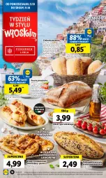 Gazetka promocyjna Lidl - GAZETKA - Gazetka - ważna od 11.10 do 11.10.2023 - strona 22 - produkty: Rust, Chleb typu włoskiego, Prosciutto, Pesto, Bagietka, Półbagietka, Chleb, Ciabatta, Olej