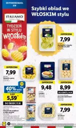 Gazetka promocyjna Lidl - GAZETKA - Gazetka - ważna od 11.10 do 11.10.2023 - strona 28 - produkty: Tortelloni, Gnocchi, Lion, Pesto, Bazyl, Lasagne, Olej