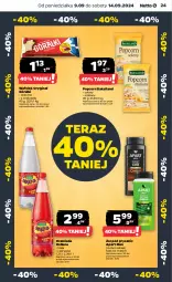 Gazetka promocyjna Netto - Artykuły spożywcze - Gazetka - ważna od 14.09 do 14.09.2024 - strona 24 - produkty: Gin, Wafelek, Tera, Oranżada, Hellena, Popcorn, Góralki, Bakalland