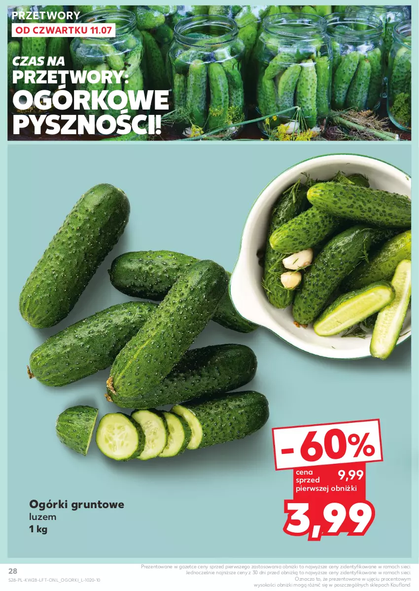 Gazetka promocyjna Kaufland - Gazetka tygodnia - ważna 11.07 do 17.07.2024 - strona 28 - produkty: Grunt, Rama, Sok