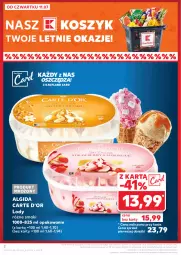 Gazetka promocyjna Kaufland - Gazetka tygodnia - Gazetka - ważna od 17.07 do 17.07.2024 - strona 2 - produkty: Sok, Rama, Kosz, Lody, Algida, LG