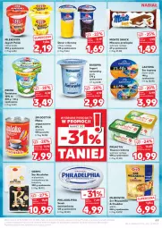 Gazetka promocyjna Kaufland - Gazetka tygodnia - Gazetka - ważna od 17.07 do 17.07.2024 - strona 49 - produkty: Mozzarella, Ser topiony, Jogurt naturalny, Cheddar, Top, Ser, Kasztelan, Jogurt, Ser Kasztelan, Mlekovita, Serek, Bakoma, Mleko zagęszczone, Tłuszcz roślinny, Deser, Philadelphia, Monte, Mleko