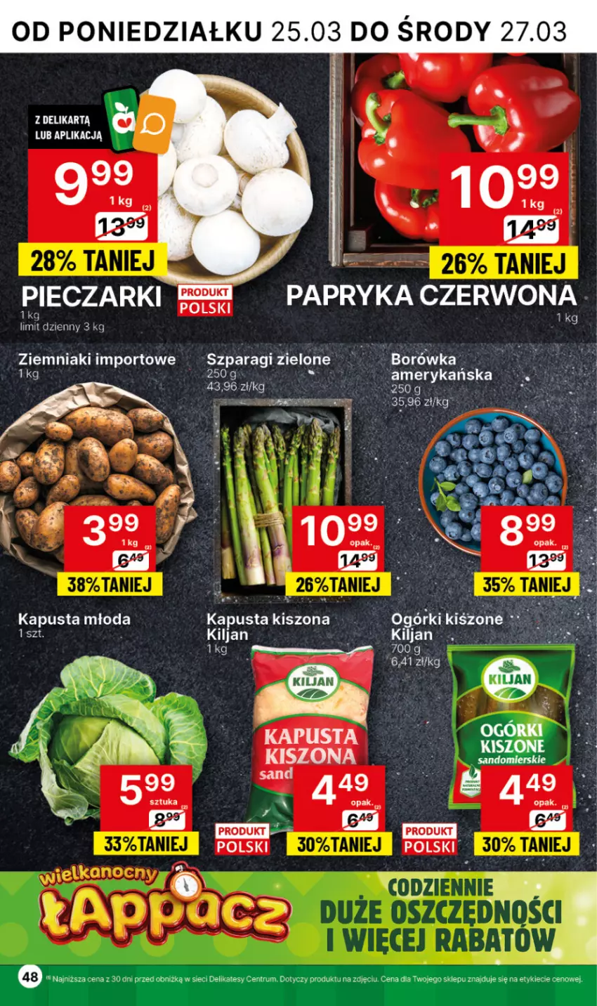 Gazetka promocyjna Delikatesy Centrum - NOWA GAZETKA Delikatesy Centrum od 25 marca! 25-31.03.2024 - ważna 25.03 do 31.03.2024 - strona 48 - produkty: LG, Papryka, Papryka czerwona, Piec, Por, Rum, Ziemniaki