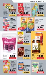 Gazetka promocyjna Netto - Gazetka spożywcza - Gazetka - ważna od 22.01 do 22.01.2022 - strona 15 - produkty: Bebiprima, Dawtona, Corn flakes, Ryż, Mus, Gerber, Cukier, Nesquik, Kisiel, Ciasto czekoladowe, BoboVita, Diamant, Chrupki, Dr. Oetker, Mąka, Prima, Miód, Baton, Basia, Cini Minis, Cukier trzcinowy, Mąka tortowa, Nestlé, Nektar