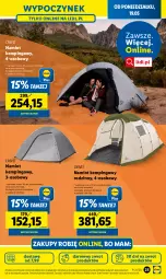 Gazetka promocyjna Lidl - GAZETKA - Gazetka - ważna od 24.05 do 24.05.2025 - strona 19 - produkty: Namiot