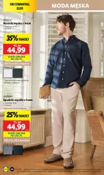 Gazetka promocyjna Lidl - GAZETKA - Gazetka - ważna od 24.05 do 24.05.2025 - strona 28 - produkty: Kosz, Koszula, Moda, Spodnie