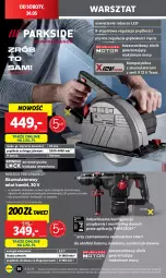 Gazetka promocyjna Lidl - GAZETKA - Gazetka - ważna od 24.05 do 24.05.2025 - strona 46 - produkty: Parkside, Top, Ser, Gra, Młot, Monitor, Akumulator