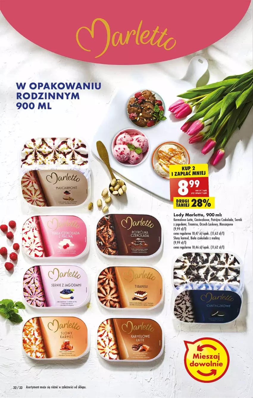 Gazetka promocyjna Biedronka - W tym tygodniu - ważna 11.04 do 16.04.2022 - strona 32 - produkty: Czekolada, Lody, Mascarpone