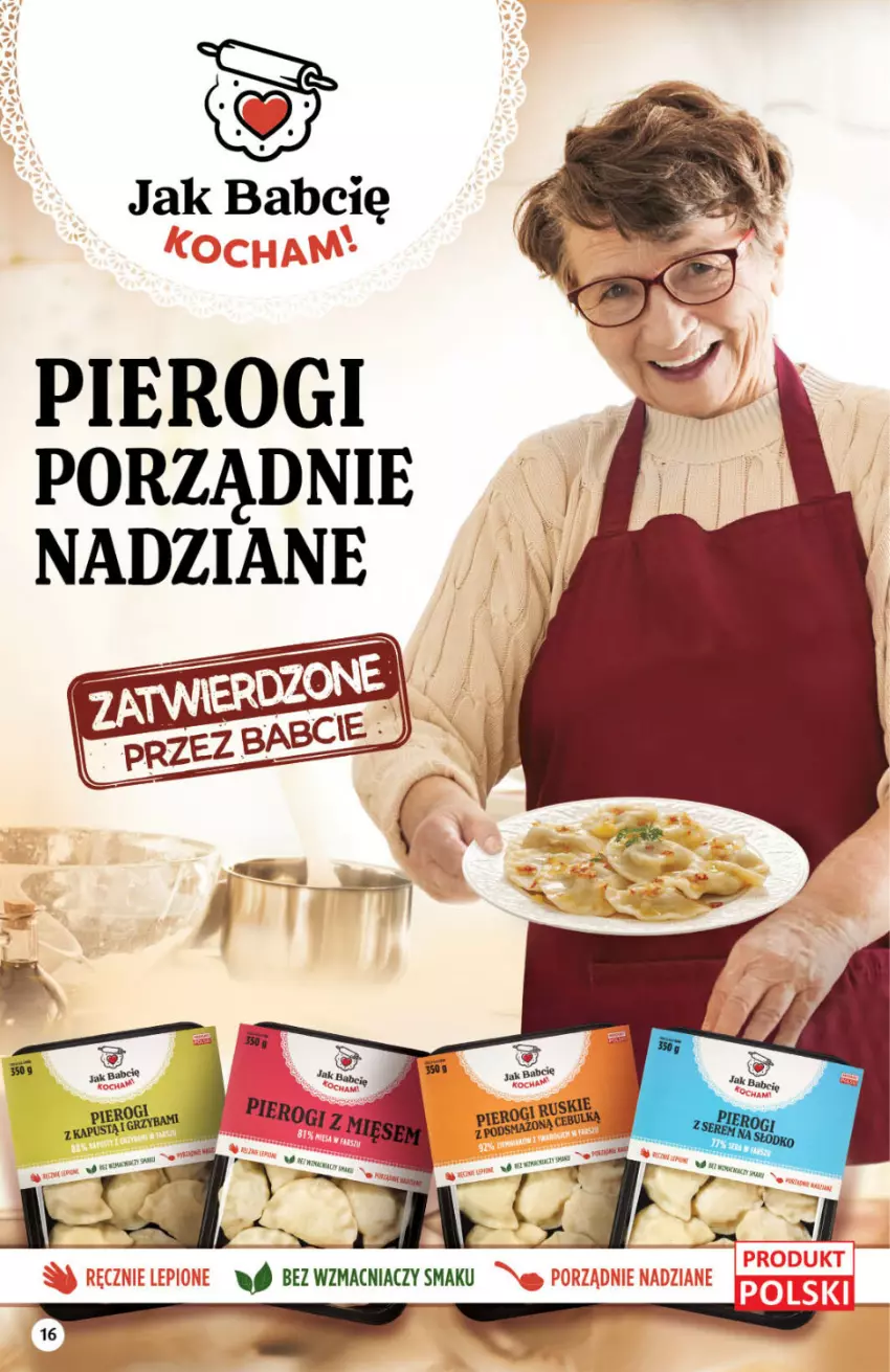 Gazetka promocyjna Delikatesy Centrum - Gazetka DC02 - ważna 13.01 do 19.01.2022 - strona 16 - produkty: Pierogi, Por