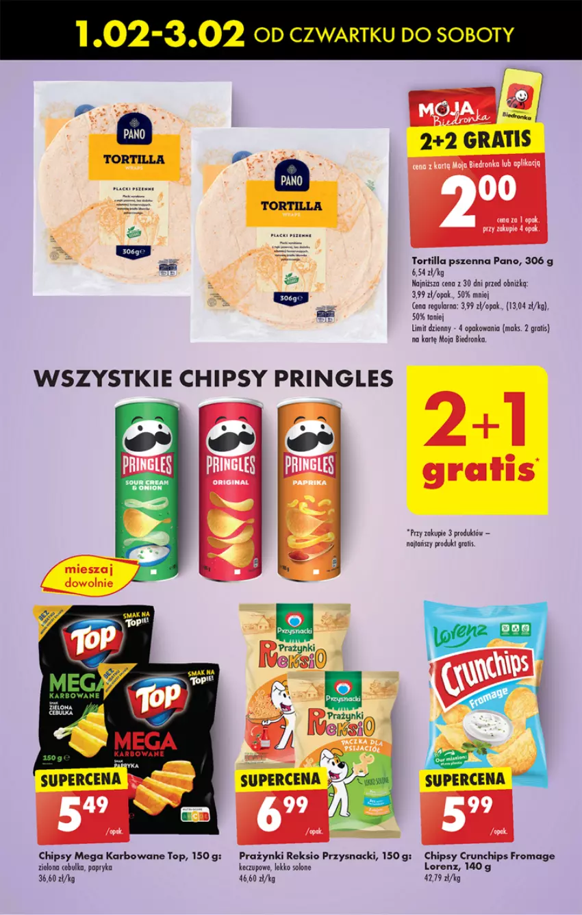 Gazetka promocyjna Biedronka - Od czwartku - ważna 01.02 do 07.02.2024 - strona 51 - produkty: Chipsy, Crunchips, Dron, Gra, Lorenz, Papryka, Prazynki, Przysnacki, Top