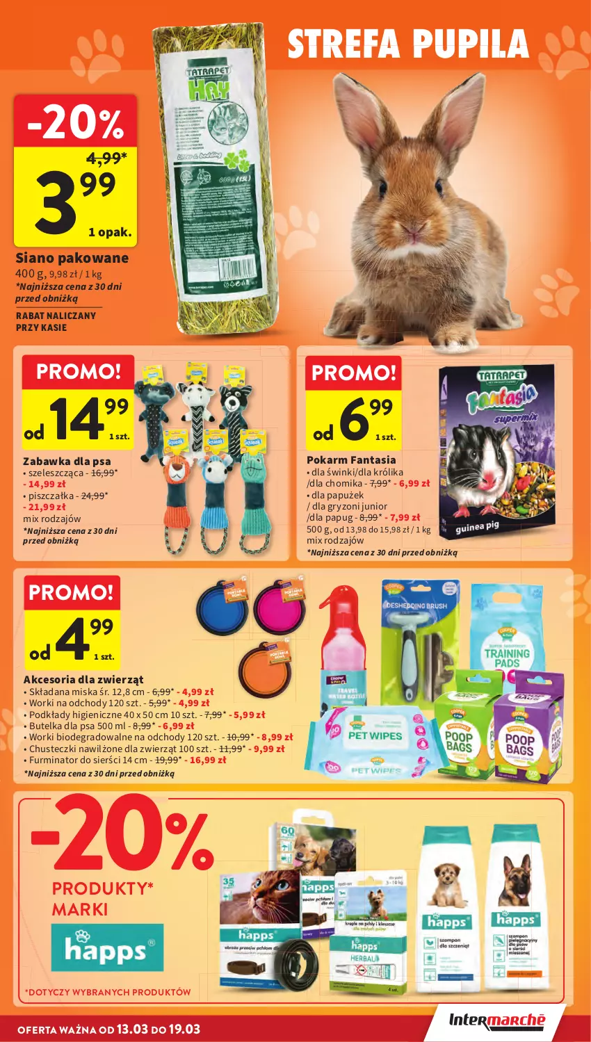 Gazetka promocyjna Intermarche - Gazetka Intermarche - ważna 13.03 do 19.03.2025 - strona 37 - produkty: Chusteczki, Fa, Fanta, Gra, Gry, Królik, Miska, Podkład, Zabawka