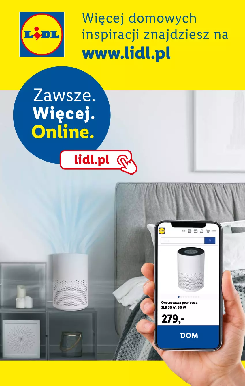 Gazetka promocyjna Lidl - KATALOG SKLEPU ONLINE DOM I KUCHNIA - ważna 02.11 do 28.11.2021 - strona 30 - produkty: Oczyszczacz powietrza