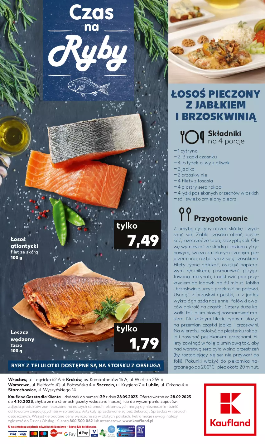 Gazetka promocyjna Kaufland - Kaufland - ważna 28.09 do 04.10.2023 - strona 2 - produkty: Brzoskwinie, Cytryny, Fa, Jabłka, Kawa, Orka, Papier, Piec, Piekarnik, Pieprz, Por, Ręcznik, Rokpol, Ser, Sok, Sól, Sos, Tusz, Wagi