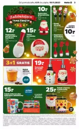 Gazetka promocyjna Netto - Akcesoria i dodatki - Gazetka - ważna od 10.11 do 10.11.2023 - strona 3 - produkty: Przybory kuchenne, Ciastka, Kujawski, Top, Sok, Gra, Zaparzacz, Zaparzacz do herbaty, Solniczka, Talerz, Pieprz, Podlaski, Stock, Znicz, Kubek, Dozownik, Pieprzniczka, Kalendarz, Kalendarz adwentowy, Fa