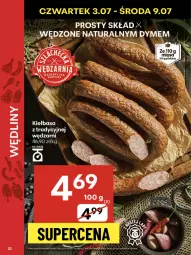Gazetka promocyjna Delikatesy Centrum - Franczyza DC27 Czwartek - Gazetka - ważna od 09.07 do 09.07.2025 - strona 22 - produkty: Kiełbasa