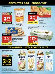 Gazetka promocyjna Delikatesy Centrum - Franczyza DC27 Czwartek - Gazetka - ważna od 09.07 do 09.07.2025 - strona 27 - produkty: Piec, Top, Ser, Rum, Koc, Piątnica, Jaja, Napój roślinny, Dron, Hochland, Alpro, Kasia, Napój
