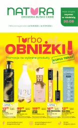 Gazetka promocyjna Drogerie Natura - Gazetka Drogerie Natura - Gazetka - ważna od 07.09 do 07.09.2026 - strona 1 - produkty: Woda perfumowana, Gra, Calvin Klein, Perfum, KOBO, Tusz, Perła, Woda toaletowa, Woda, Fa