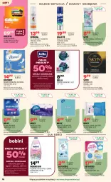 Gazetka promocyjna Drogerie Natura - Gazetka Drogerie Natura - Gazetka - ważna od 07.09 do 07.09.2026 - strona 18 - produkty: Płyn do kąpieli, Gin, Papier, Sensual, Bell, Perfum, Skyn, Discreet, Golarka, Papier toaletowy, Fusion, Ręcznik, Chusteczki, Podpaski, Gillette, Dzieci, Bella, Wkładki, Woda, Prezerwatyw, Melon