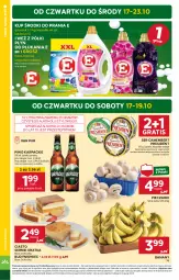 Gazetka promocyjna Stokrotka - Supermarket - Gazetka - ważna od 23.10 do 23.10.2024 - strona 4 - produkty: Piwa, Piwo, Piec, Banany, Ser, Gra, Karp, Płyn do płukania, Camembert, Ciasto sernik, HP