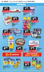 Gazetka promocyjna Netto - Artykuły spożywcze - Gazetka - ważna od 20.04 do 20.04.2024 - strona 10 - produkty: Jogurt naturalny, Deser mleczny, Ser, Gra, Zott, Bell, Jogurt, Mlekovita, Rolmlecz, Serek homogenizowany, Serek, Margaryna, Hochland, Lurpak, Bella, Delma, Deser, Gouda, Mleczna kanapka, Jogobella, Masło, Jogurt pitny, Kinder, Monte, Mleko