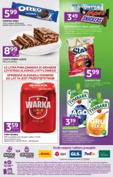 Gazetka promocyjna Stokrotka - Stokrotka Express - Gazetka - ważna od 18.03 do 18.03.2026 - strona 6 - produkty: Piwa, Piwo, Ciastka, Warzywa, Mus, Gin, Gra, Telefon, O nas, Warka, Tymbark, Owoce, Wagi, Lazur, Oreo