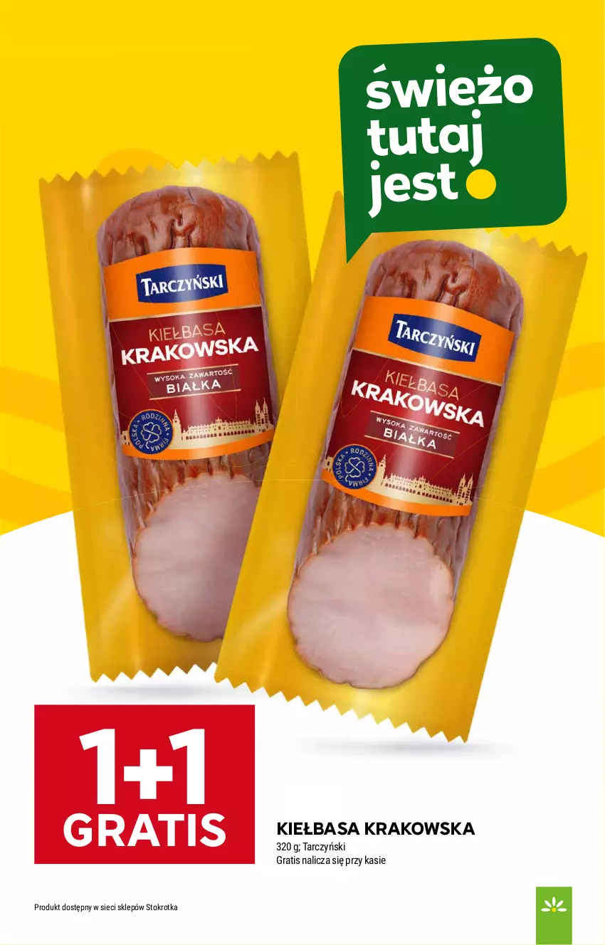 Gazetka promocyjna Stokrotka - Supermarket - ważna 24.07 do 30.07.2025 - strona 12 - produkty: Gra, Kiełbasa, Kiełbasa krakowska