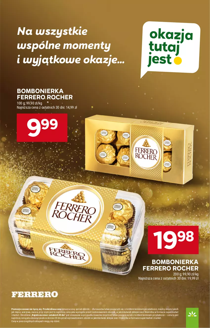 Gazetka promocyjna Stokrotka - Supermarket - ważna 24.07 do 30.07.2025 - strona 28 - produkty: Ferrero, Ferrero Rocher, HP