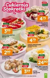 Gazetka promocyjna Stokrotka - Supermarket - Gazetka - ważna od 30.07 do 30.07.2025 - strona 27 - produkty: Ananas, Szarlotka, Galaretka, Gala