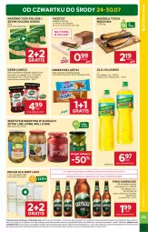 Gazetka promocyjna Stokrotka - Supermarket - Gazetka - ważna od 30.07 do 30.07.2025 - strona 3 - produkty: Piwa, Piwo, Warzywa, Kujawski, Por, Gra, Jutrzenka, Parówki, Pasztet, Jeżyki, Karp, Tusz, Dżem, Herbatniki, Owoce, Olej, Mięso, Wkład olejowy