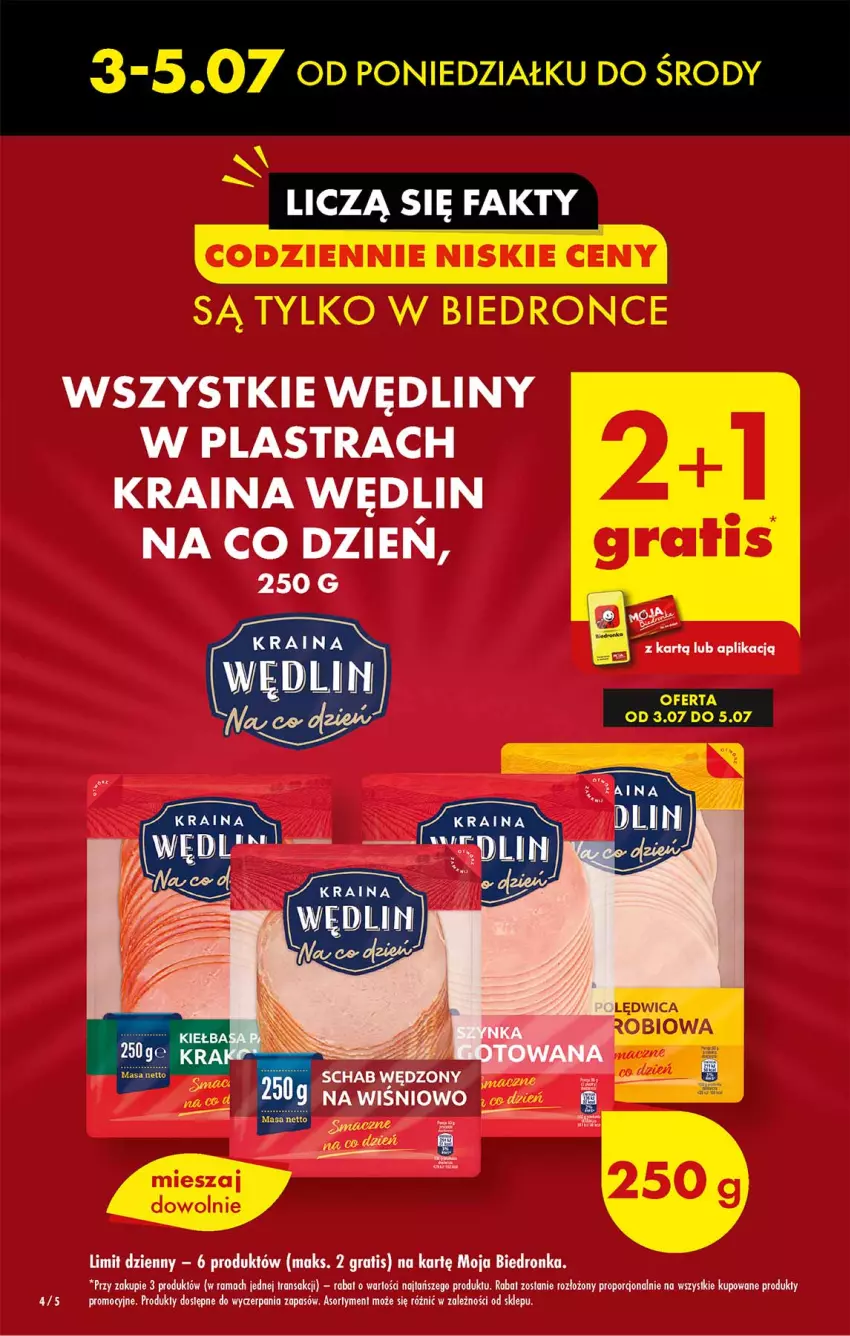 Gazetka promocyjna Biedronka - Od poniedzialku - ważna 03.07 do 08.07.2023 - strona 4 - produkty: Dron, Gra, Polędwica, Por, Rama, Ser, Tran