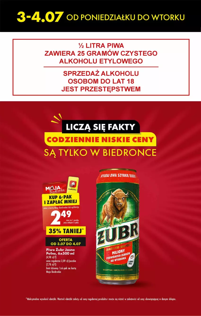 Gazetka promocyjna Biedronka - Od poniedzialku - ważna 03.07 do 08.07.2023 - strona 48 - produkty: Dron, Gra, Piwa, Piwo