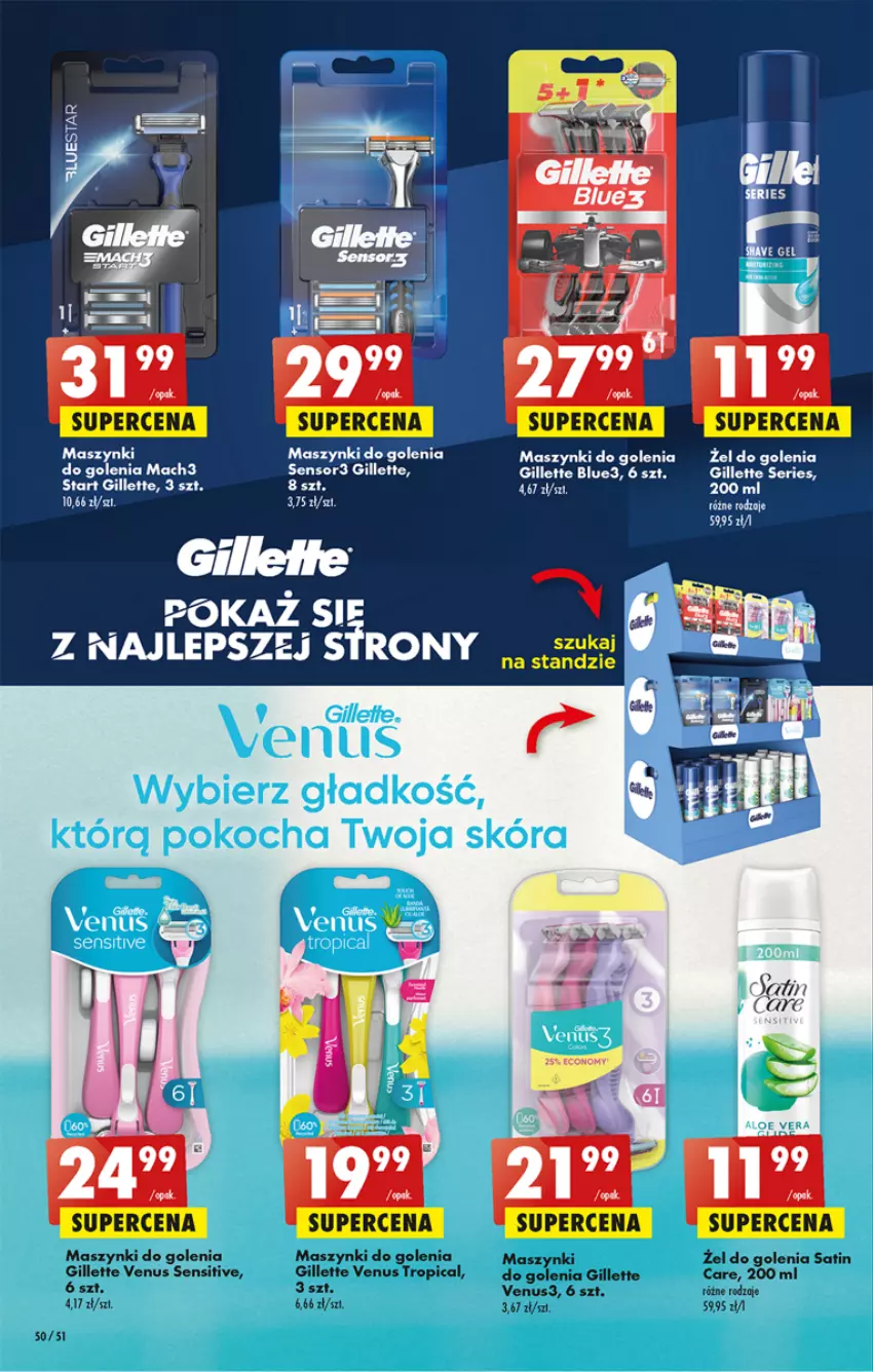 Gazetka promocyjna Biedronka - Gazetka - Biedronka.pl - ważna 08.12 do 14.12.2022 - strona 50 - produkty: Gillette, Koc, Mach3, Ser, Tropical, Venus