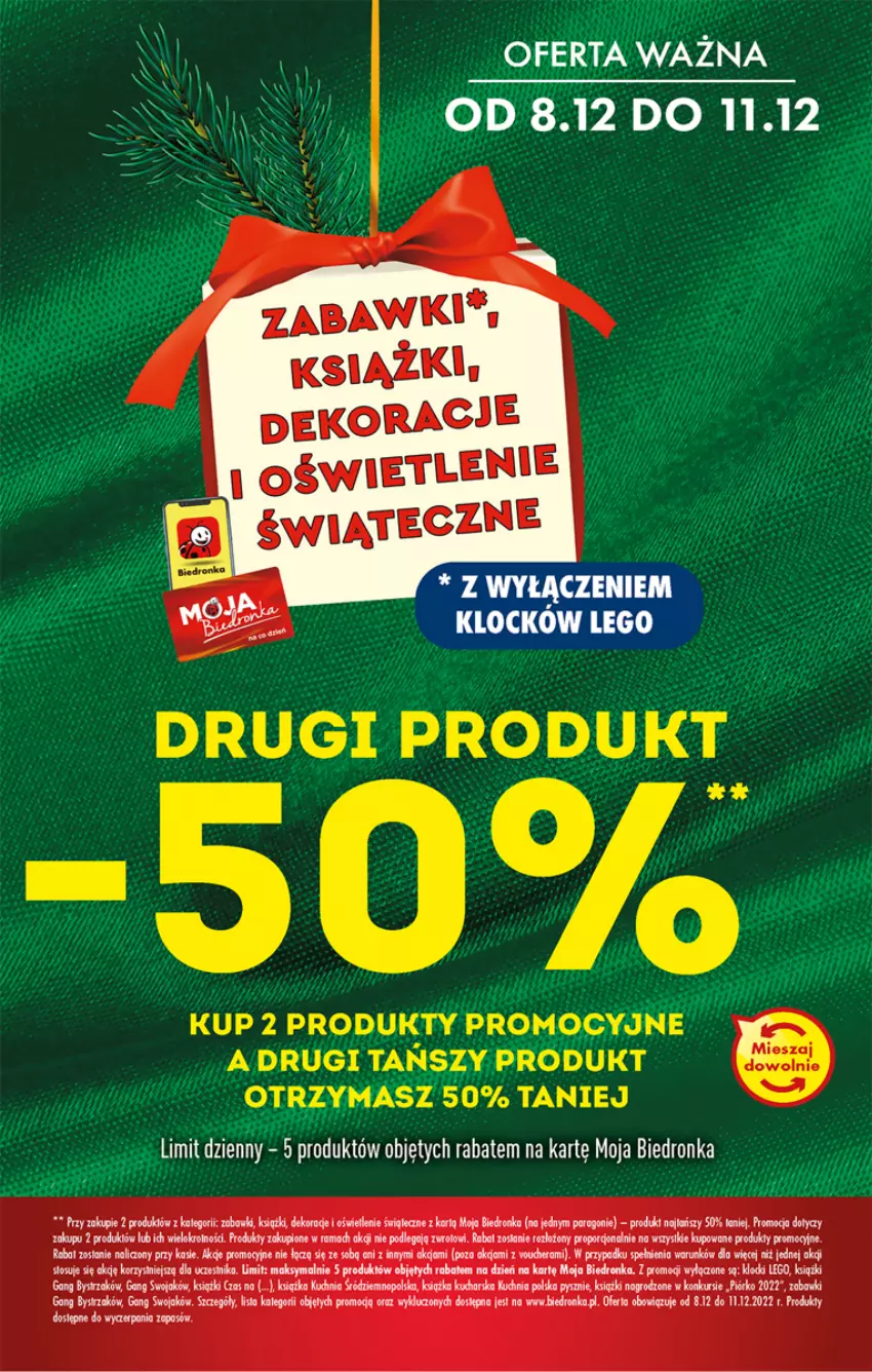 Gazetka promocyjna Biedronka - Gazetka - Biedronka.pl - ważna 08.12 do 14.12.2022 - strona 59 - produkty: Dron, Fa, LEGO, Por, Rama