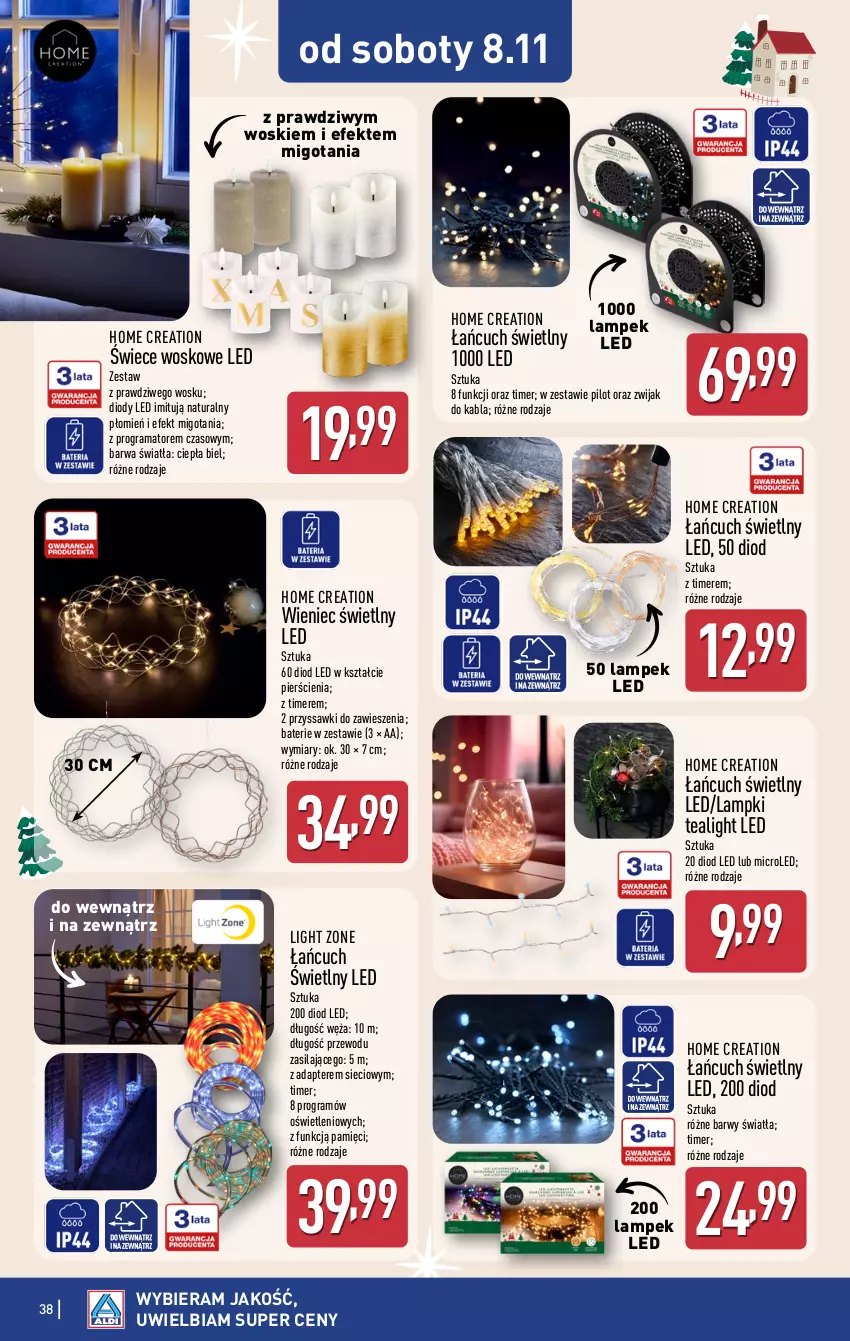 Gazetka promocyjna Aldi - Pełna oferta - ważna 03.11 do 08.11.2025 - strona 38 - produkty: Gra, Rama, Wieniec