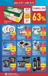 Gazetka promocyjna Aldi - Pełna oferta - Gazetka - ważna od 08.11 do 08.11.2025 - strona 10 - produkty: Mozzarella, Makaron, Ser, Müllermilch, Jogurt, Serek, Margaryna, Camembert, Podlaski, Pudding, Müller, Napój mleczny, Napój, Jogurt pitny