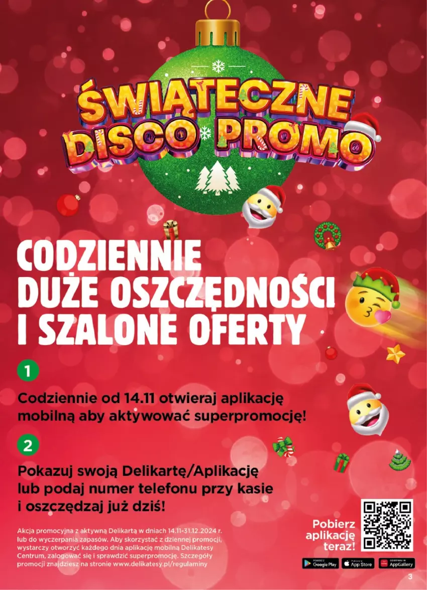 Gazetka promocyjna Delikatesy Centrum - NOWA GAZETKA Delikatesy Centrum od 18 listopada! 18-24.11.2024 - ważna 18.11 do 24.11.2024 - strona 3 - produkty: Mobil, Rum, Szal, Tera