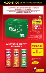 Gazetka promocyjna Biedronka - Od poniedzialku - Gazetka - ważna od 14.09 do 14.09.2024 - strona 13 - produkty: Piwa, Piwo, Gra, Chipsy, Dron, Carlsberg, Pringles