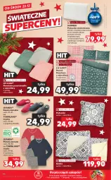 Gazetka promocyjna Kaufland - OFERTA TYGODNIA - Gazetka - ważna od 28.12 do 28.12.2021 - strona 44 - produkty: Piec, Kołdra, Kapcie, Pościel, Pościel flanelowa, Prześcieradło, Wełna, Atomic, Poduszka, Piżama