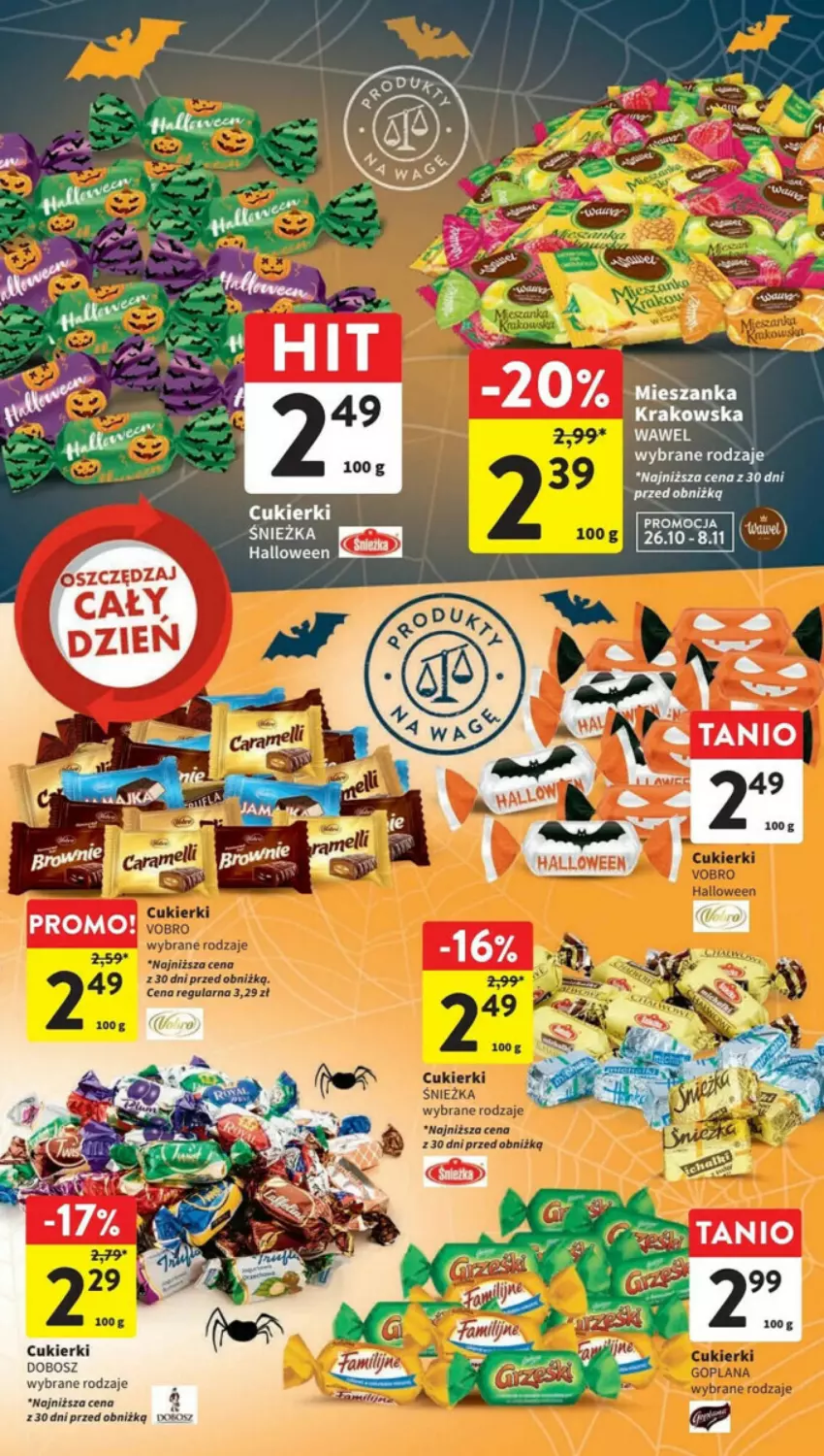 Gazetka promocyjna Intermarche - ważna 26.10 do 31.10.2023 - strona 38 - produkty: Cukier, Cukierki, Wawel