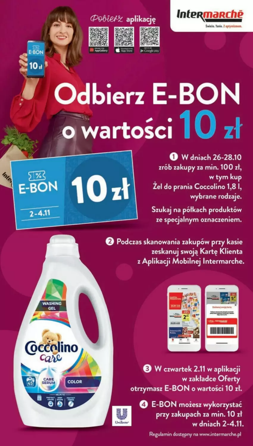 Gazetka promocyjna Intermarche - ważna 26.10 do 31.10.2023 - strona 5 - produkty: Coccolino, Półka