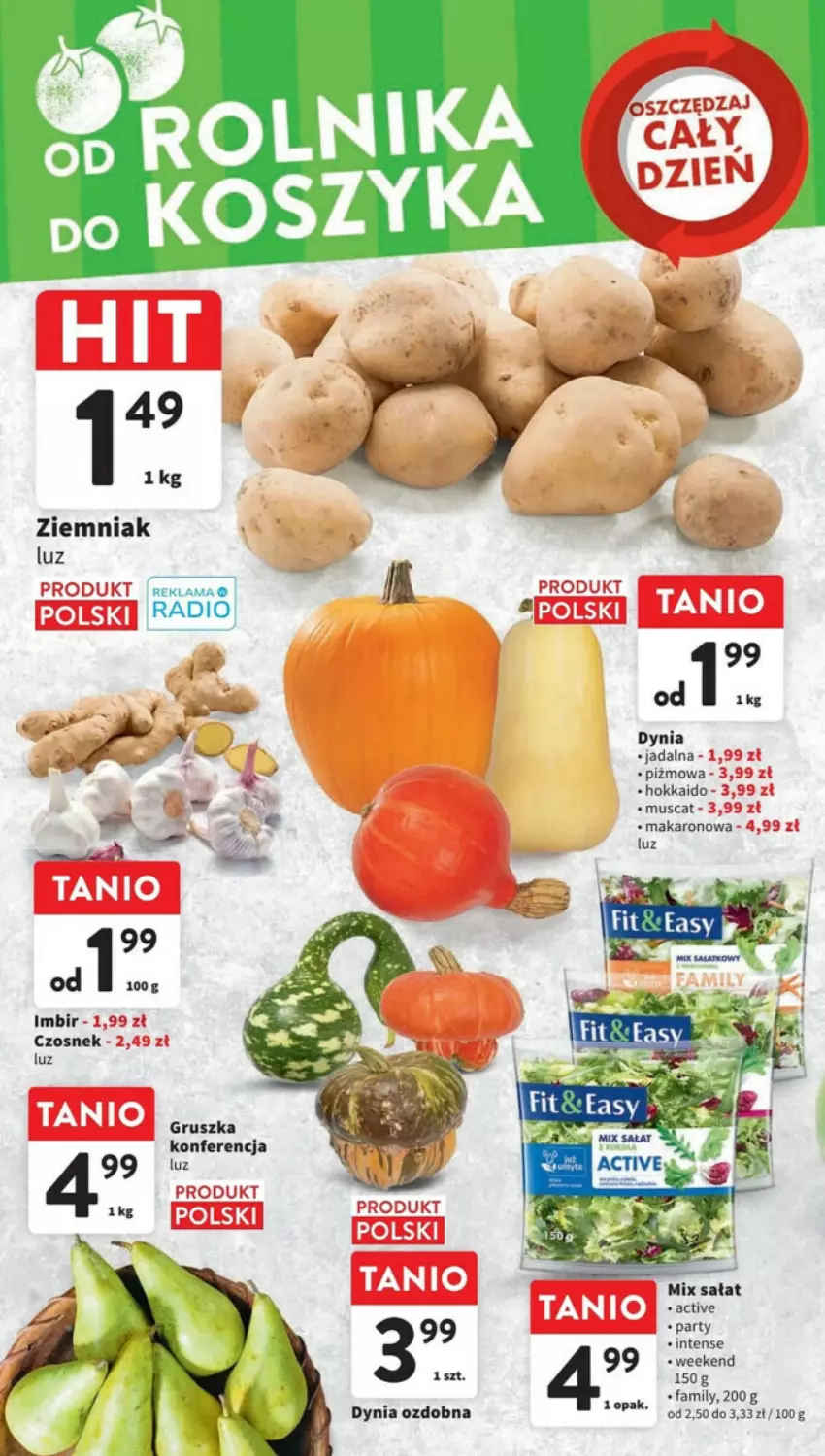 Gazetka promocyjna Intermarche - ważna 26.10 do 31.10.2023 - strona 8 - produkty: Czosnek, Fa, Imbir, Mus, Sałat