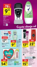 Gazetka promocyjna Intermarche - Gazetka - ważna od 31.10 do 31.10.2023 - strona 30 - produkty: Pampers, Old Spice, Dezodorant, Majtki, Pasta do zębów, Adidas, Chusteczki, Dzieci, Pieluchomajtki, Sensodyne, Kindii, Fa