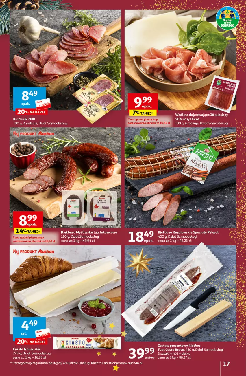 Gazetka promocyjna Auchan - Gazetka Magia Świąt Część 5 Hipermarket Auchan - ważna 14.12 do 23.12.2023 - strona 17