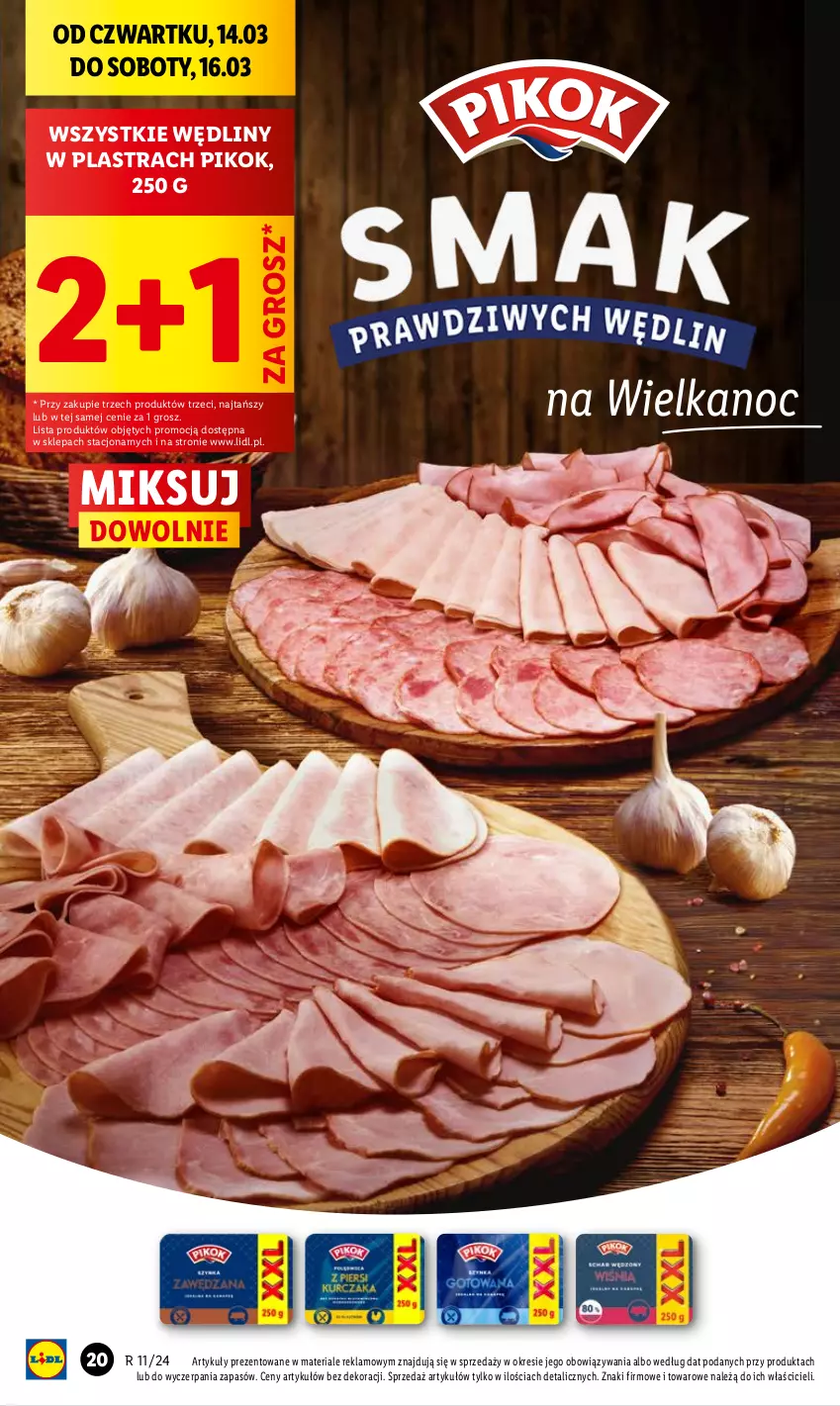 Gazetka promocyjna Lidl - GAZETKA - ważna 14.03 do 16.03.2024 - strona 20 - produkty: PIKOK