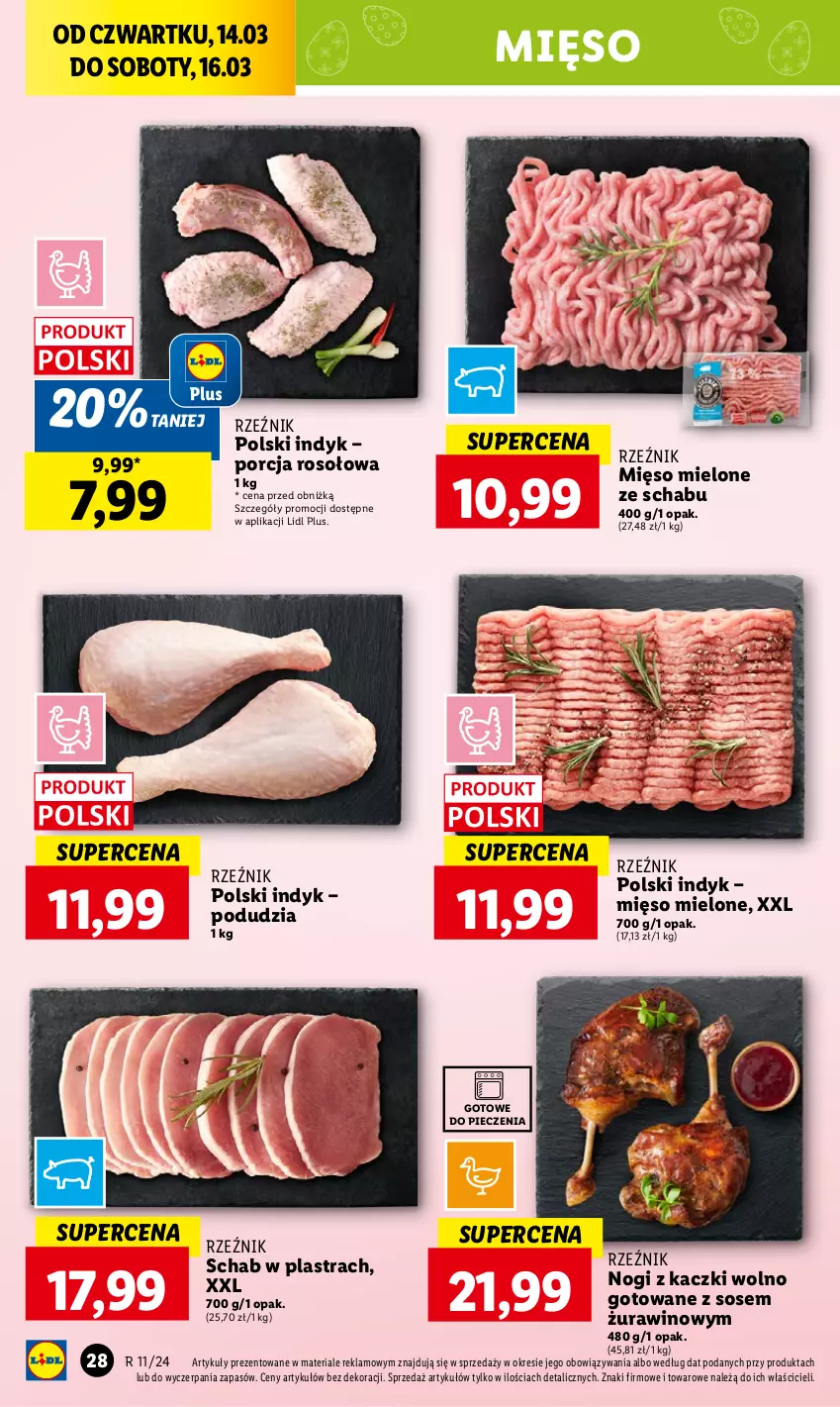 Gazetka promocyjna Lidl - GAZETKA - ważna 14.03 do 16.03.2024 - strona 30 - produkty: Mięso, Mięso mielone, Piec, Por, Sos, Wino