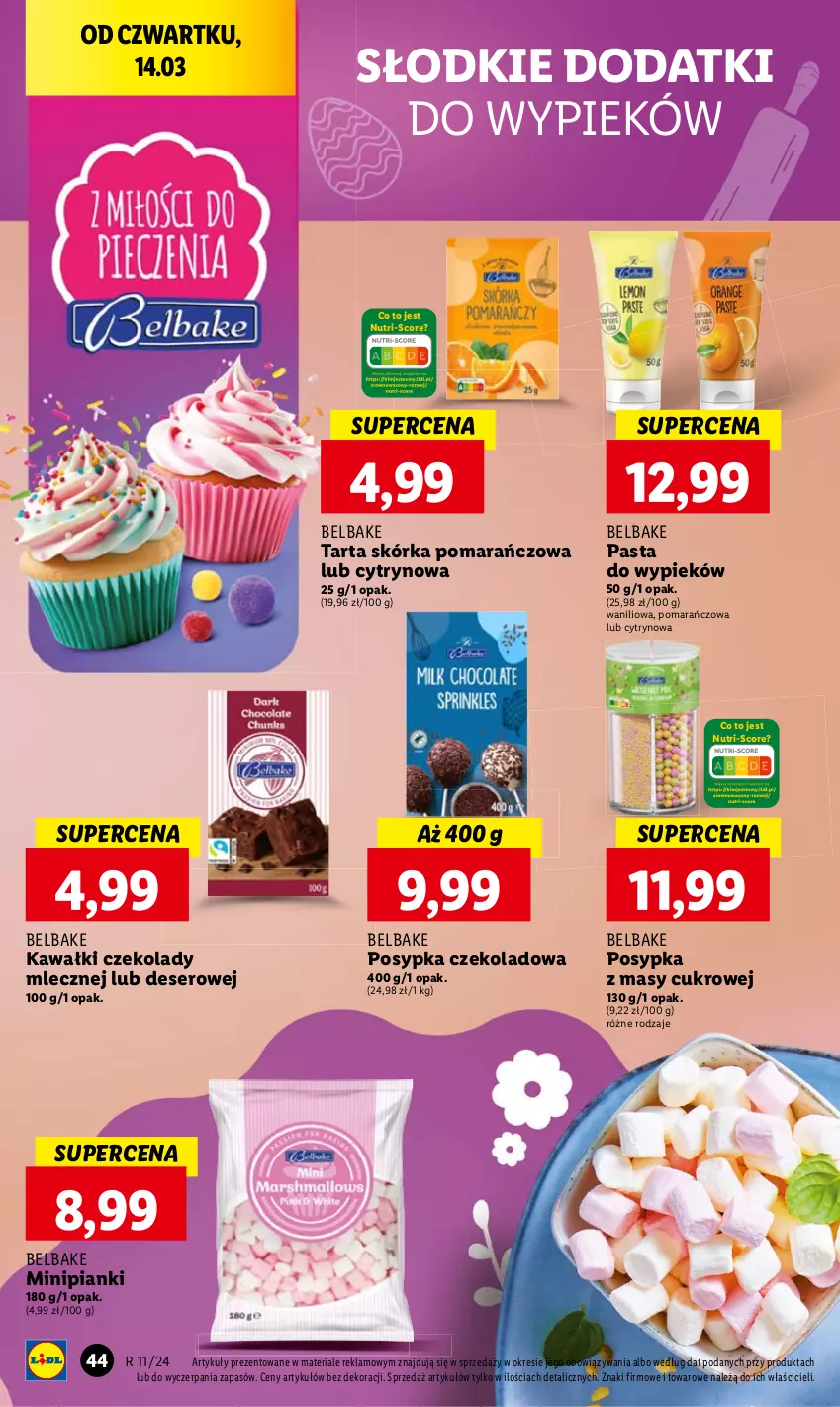 Gazetka promocyjna Lidl - GAZETKA - ważna 14.03 do 16.03.2024 - strona 50 - produkty: Deser, Kawa, Ser, Tarta