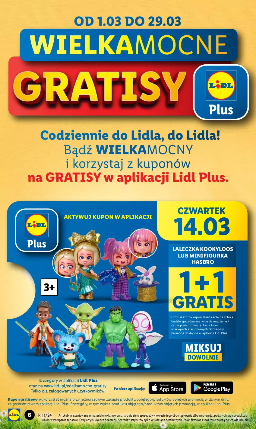 Gazetka promocyjna Lidl - GAZETKA - ważna 14.03 do 16.03.2024 - strona 6 - produkty: Gra, Hasbro, Olej