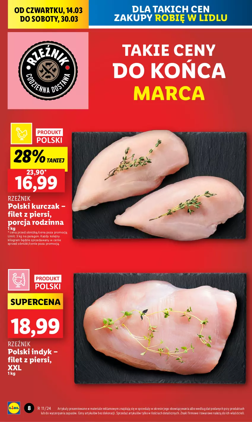 Gazetka promocyjna Lidl - GAZETKA - ważna 14.03 do 16.03.2024 - strona 8 - produkty: Gra, Kurczak, Olej, Por