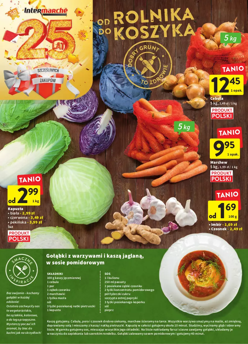 Gazetka promocyjna Intermarche - Gazetka Intermarche - ważna 13.10 do 19.10.2022 - strona 16 - produkty: Bulion, Cebula, Czosnek, Fa, Imbir, Koc, Lion, Pieprz, Por, Rondel, Sól, Sos, Warzywa